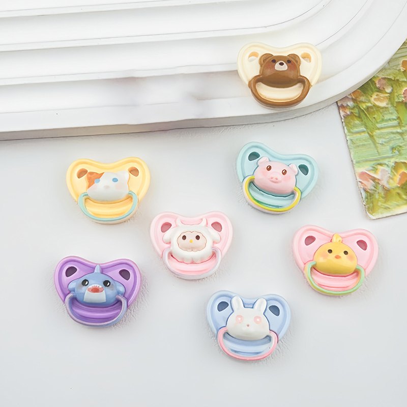 Kids Toys House - Random 10Pcs Lovely Mini Doll Pacifier