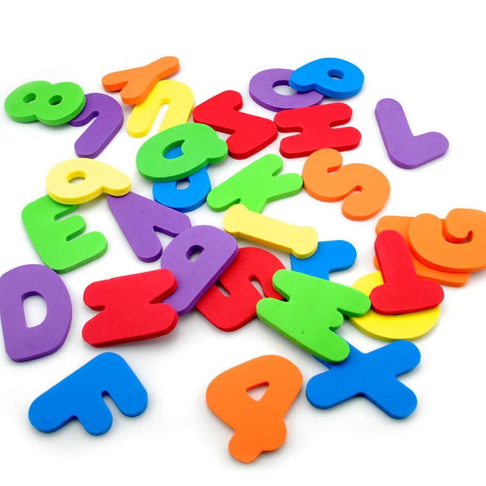 Bath Letter Number Foam - 36 Pcs Kids Toys Bath Letter