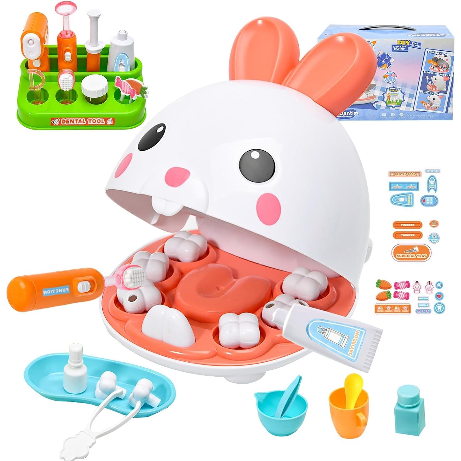 Kids Toys Doctor Set - Dentist Kit Pretend Play Set Teeth