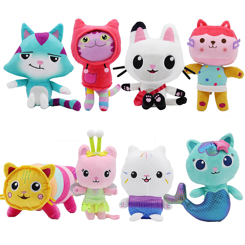 Kids Toys House - Animals Plush Gabby Dollhouse Lovely Plush