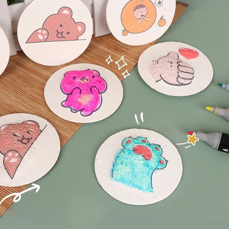 Kid Toys And Craft - 3D Puffy Foam Texture Painting Paper