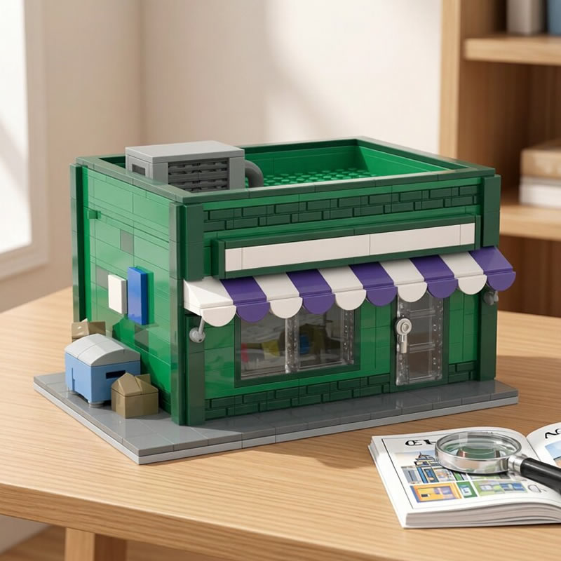 Kids Toys Store - Building Blocks MOC Modular Mini Street