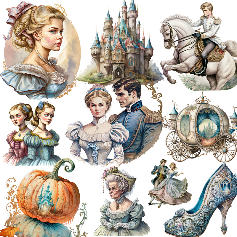 Kids Toys Store - Fairy tale girl store Stickers Crafts
