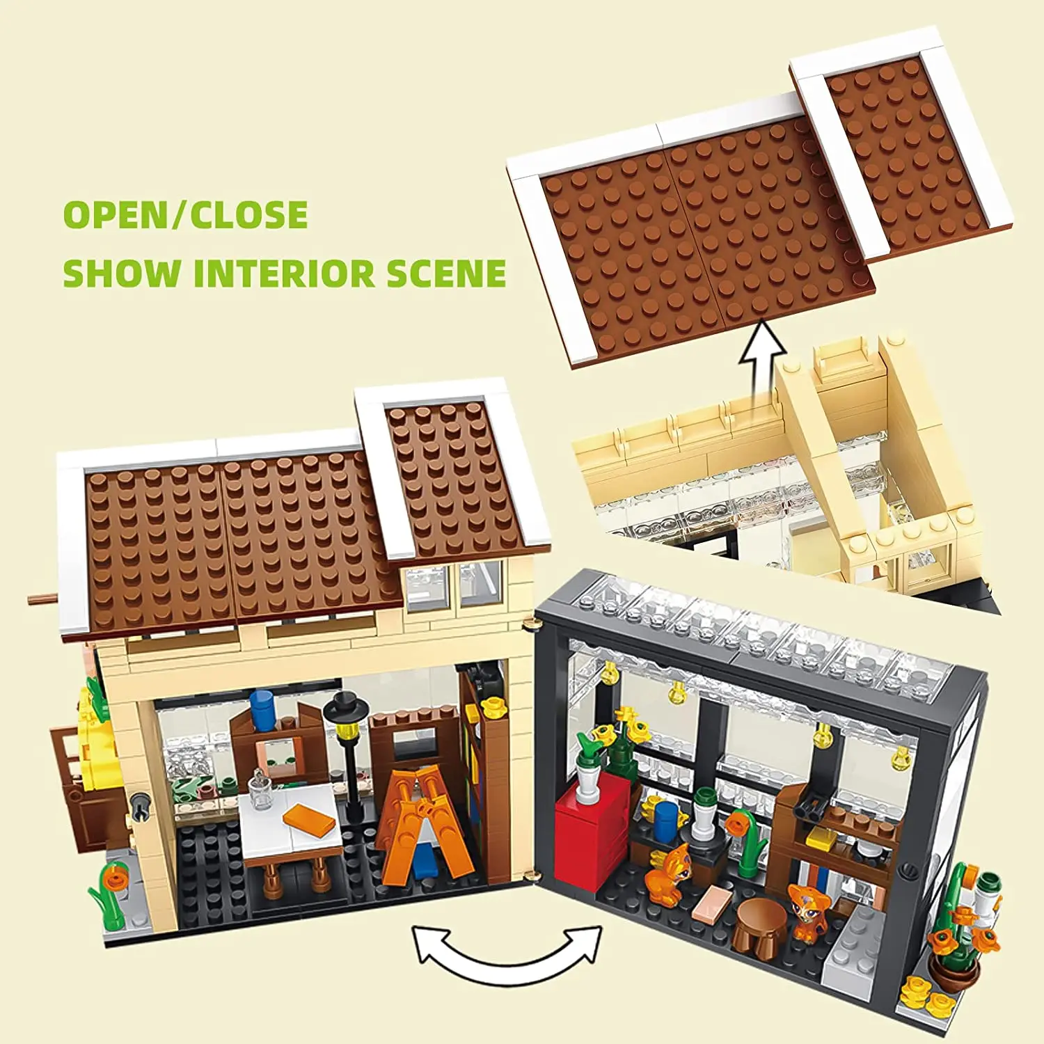 Building Blocks Creative Flowe - Kids Toys Store ulasan dan harga