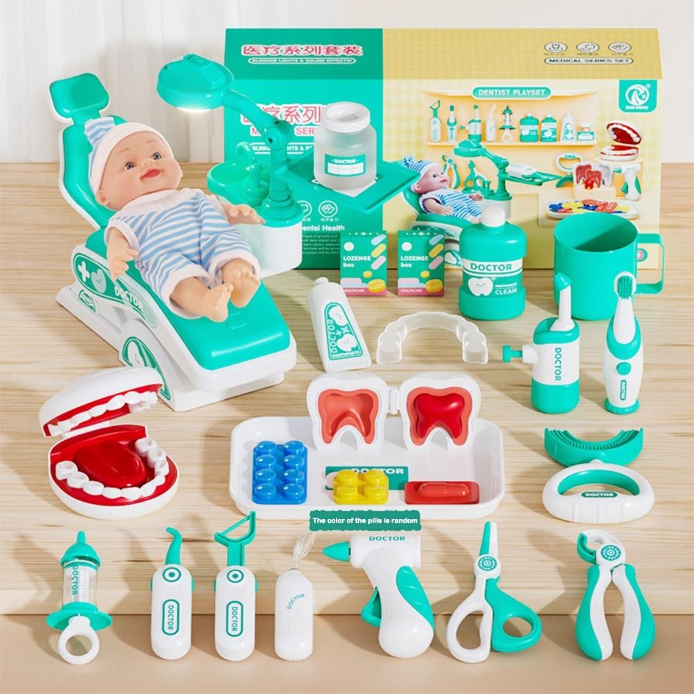New Plastic Doctor Toy Set Sim - Kids Toys Doctor Set ulasan dan harga