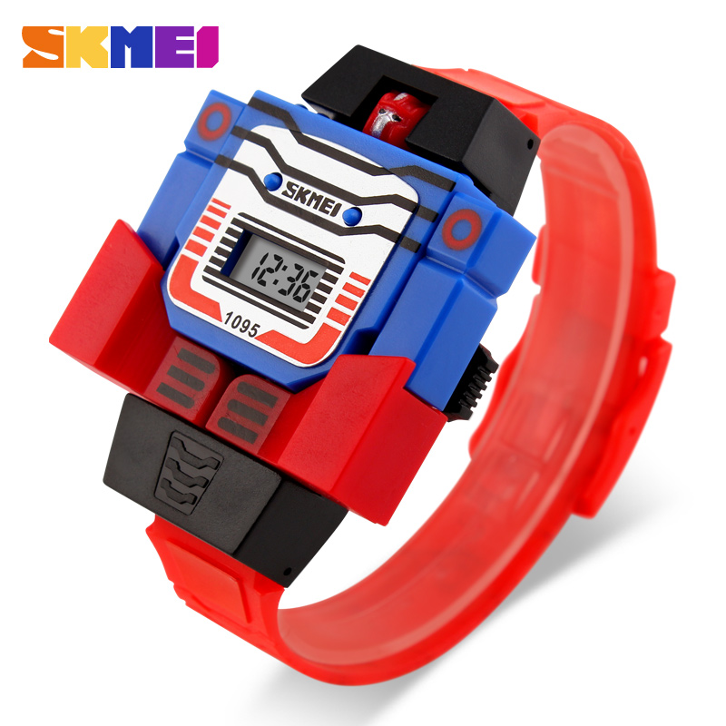 SKMEI Cartoon Kids Watches LED - Kids Toys List ulasan dan harga