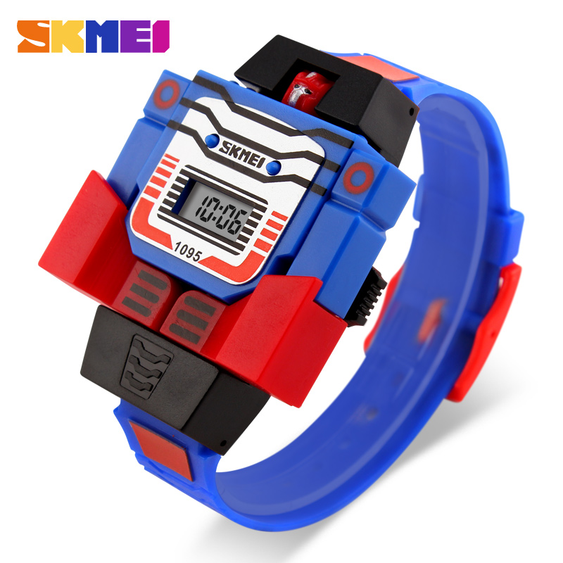 SKMEI Cartoon Kids Watches LED - Kids Toys List ulasan dan harga