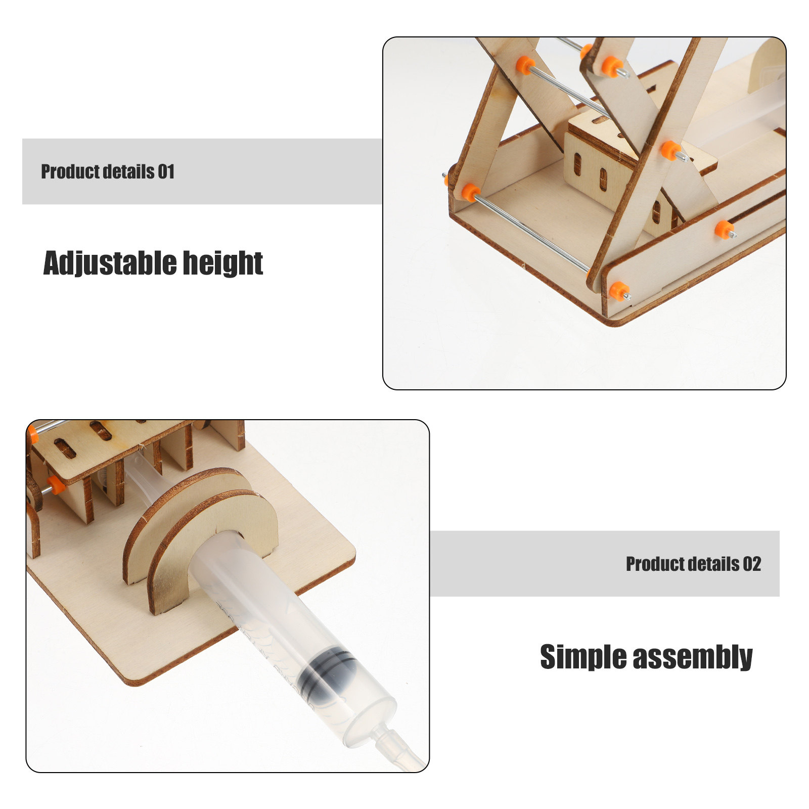 Lab Jack Machine Wooden Educat - Science Experiment Kit ulasan dan harga