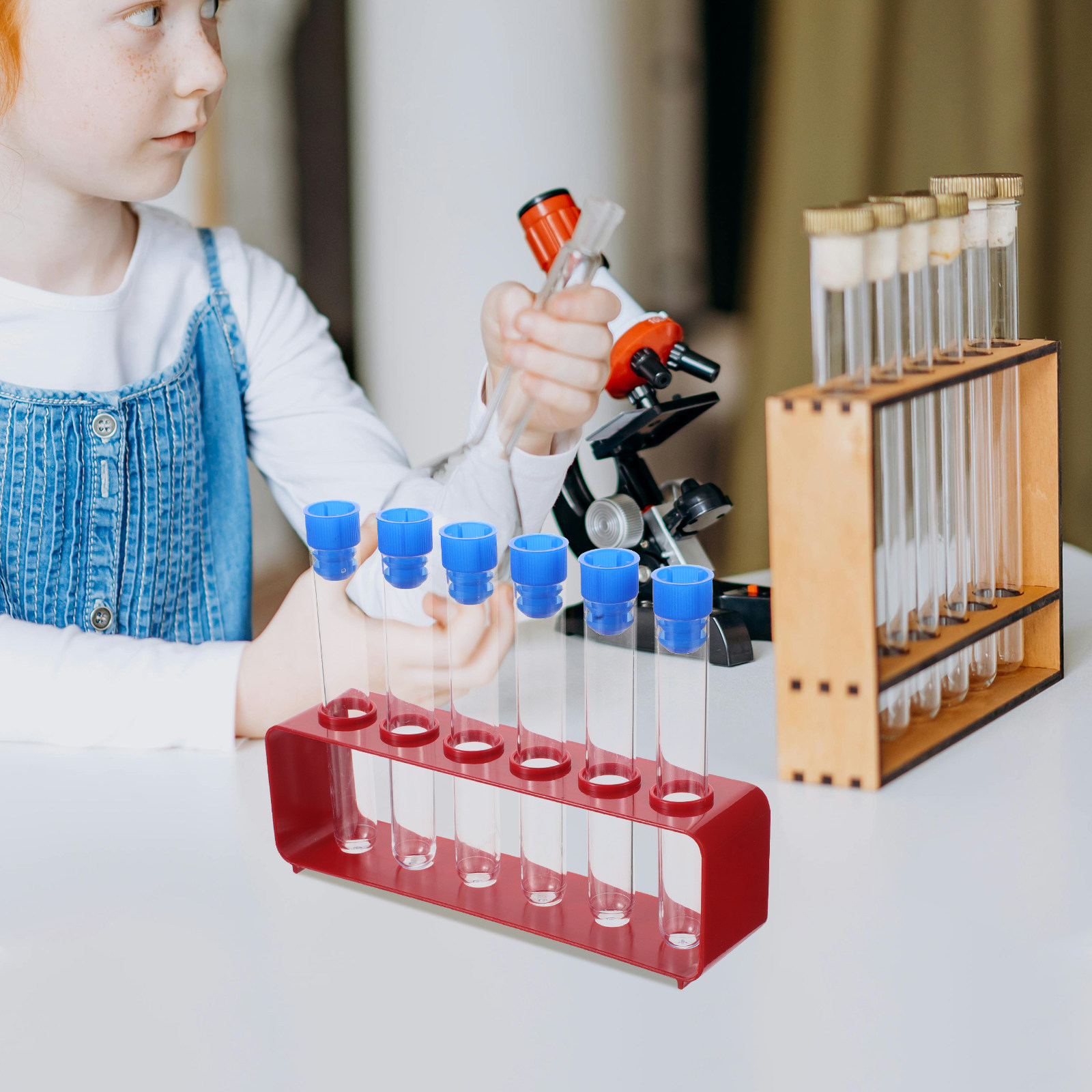 1Set Science Test Tube Clear P - Science Experiment Kit ulasan dan harga