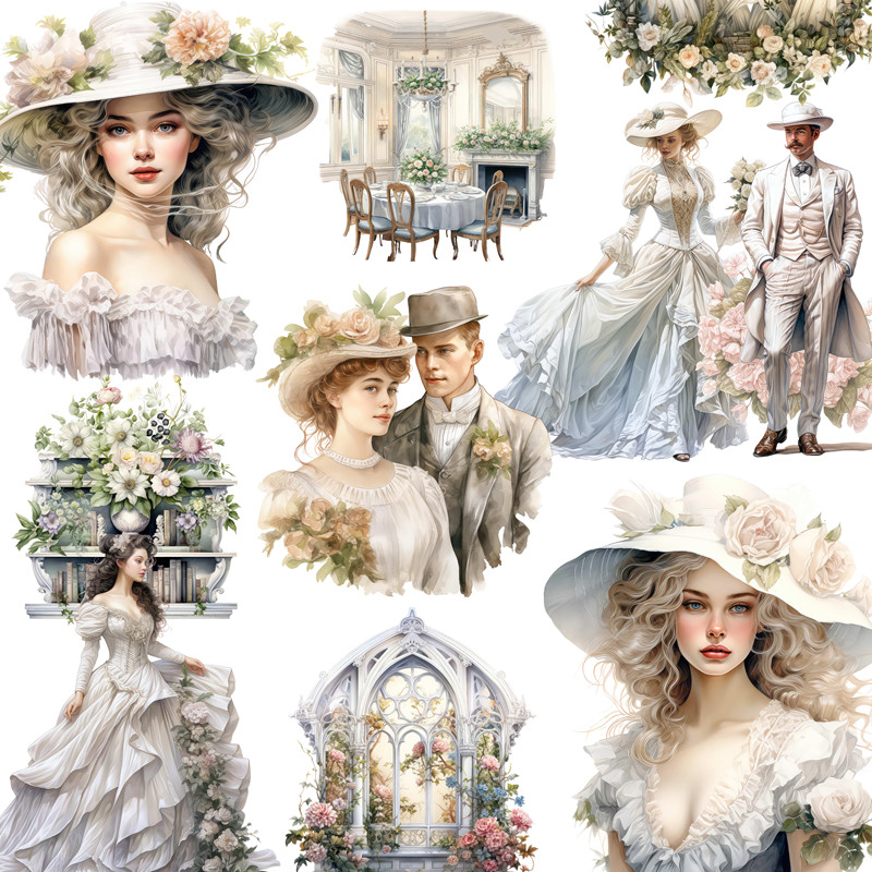 Victoria Flower Girl Stickers  - Kids Toys Victoria ulasan dan harga
