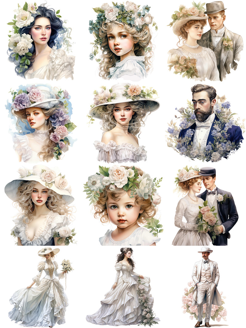 Victoria Flower Girl Stickers  - Kids Toys Victoria ulasan dan harga