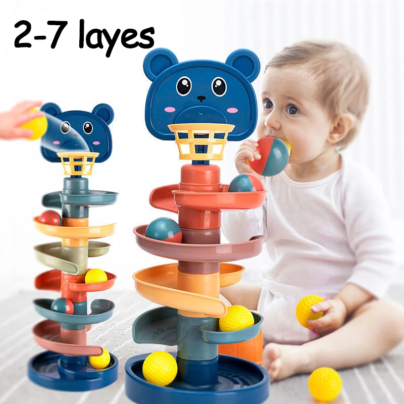 2-7 Layes Track Rolling Ball P - Kids Toys 2 Year Old ulasan dan harga