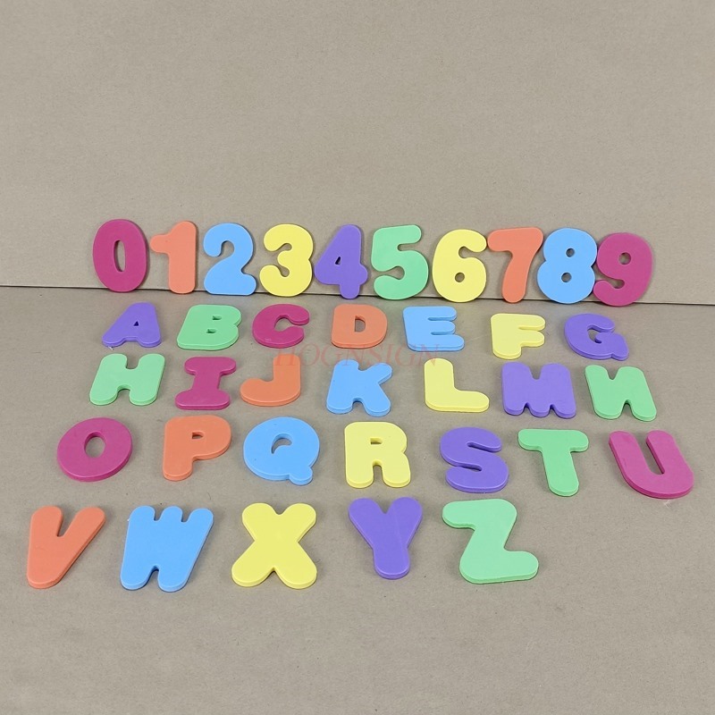 36PCS/set Baby Kids Children E - Bath Letter Number Foam ulasan dan harga