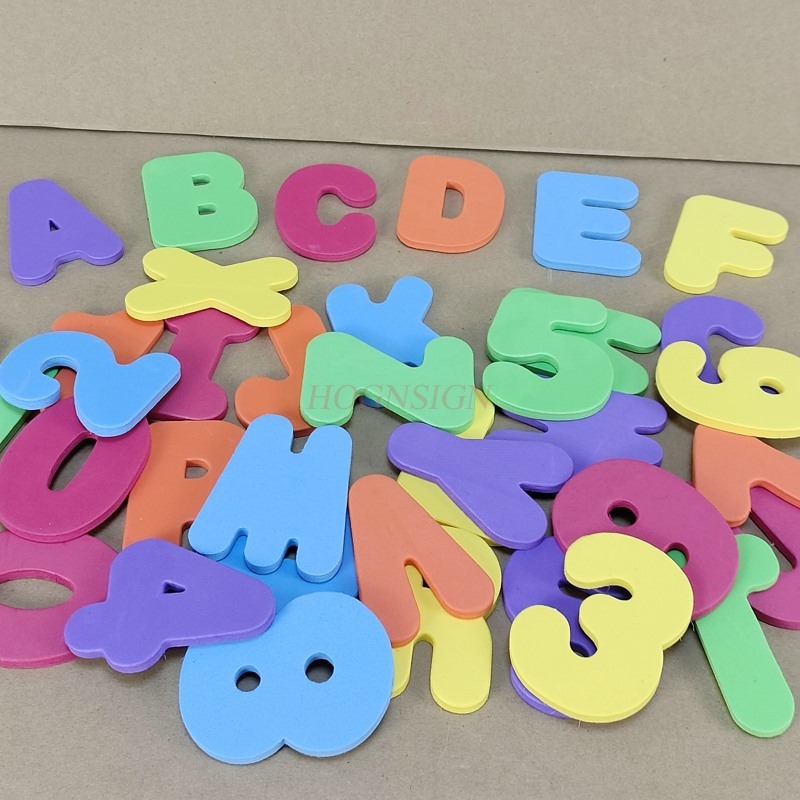 36PCS/set Baby Kids Children E - Bath Letter Number Foam ulasan dan harga