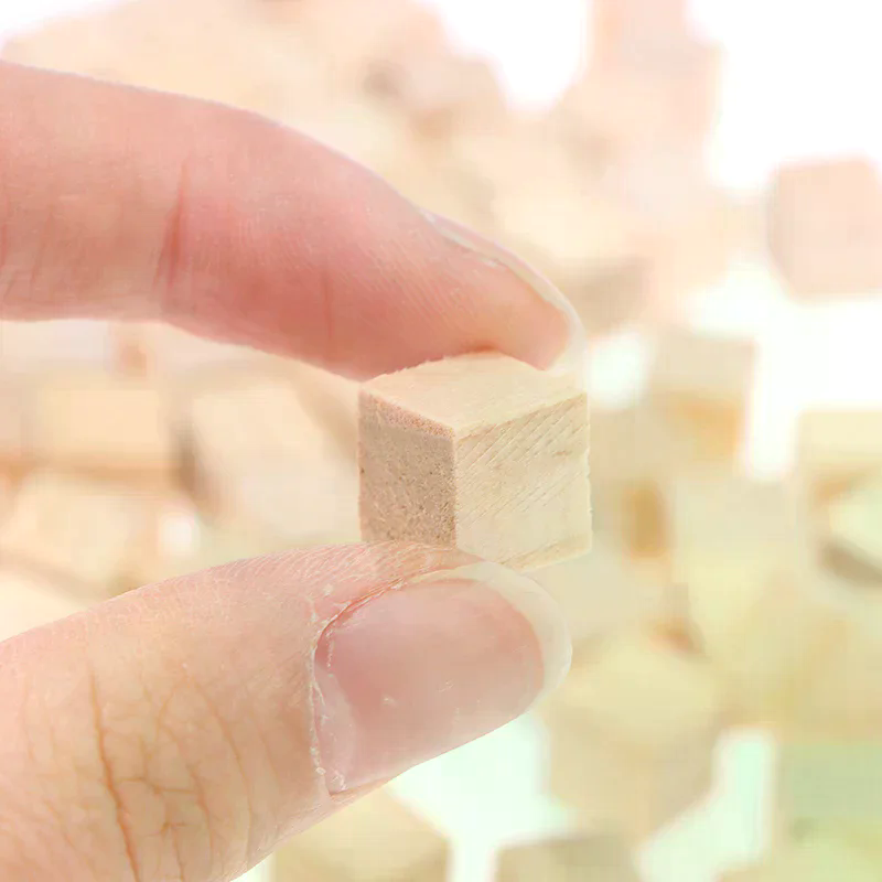 100pcs Unfinished Blank Mini D - Kid Toys And Craft ulasan dan harga
