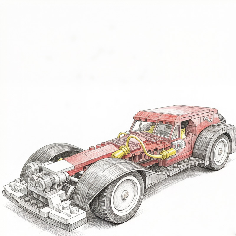 Cruella's Luxury Car Assembly  - Kids Toys House ulasan dan harga