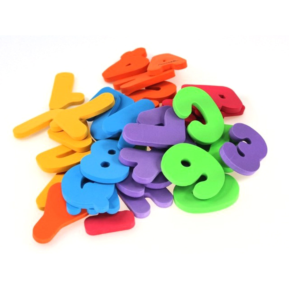 36 Pcs Kids Toys Bath Letter a - Bath Letter Number Foam ulasan dan harga