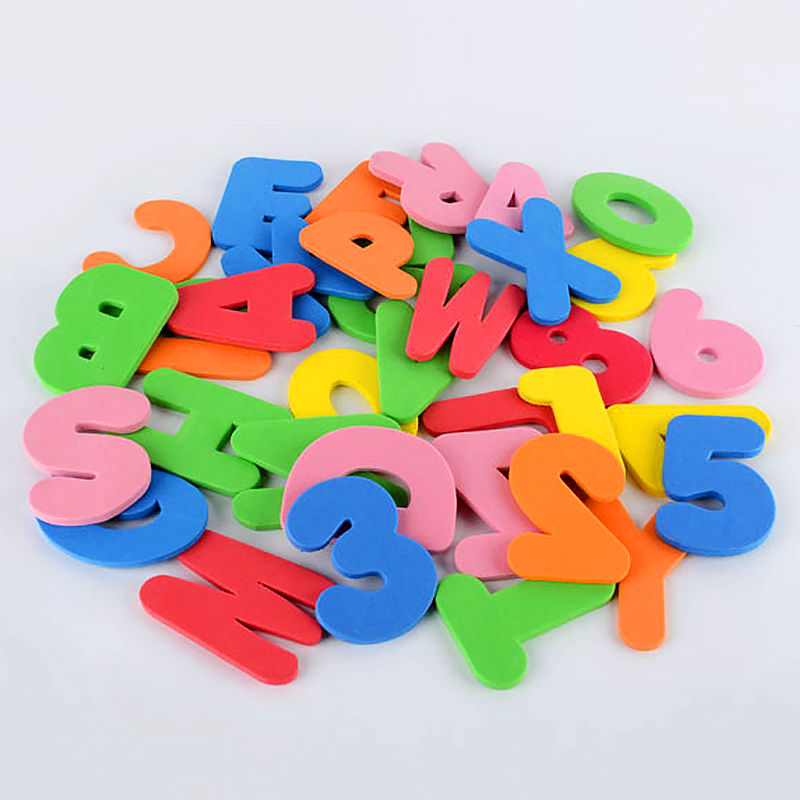 36PCS/set Baby Kids Children E - Bath Letter Number Foam ulasan dan harga
