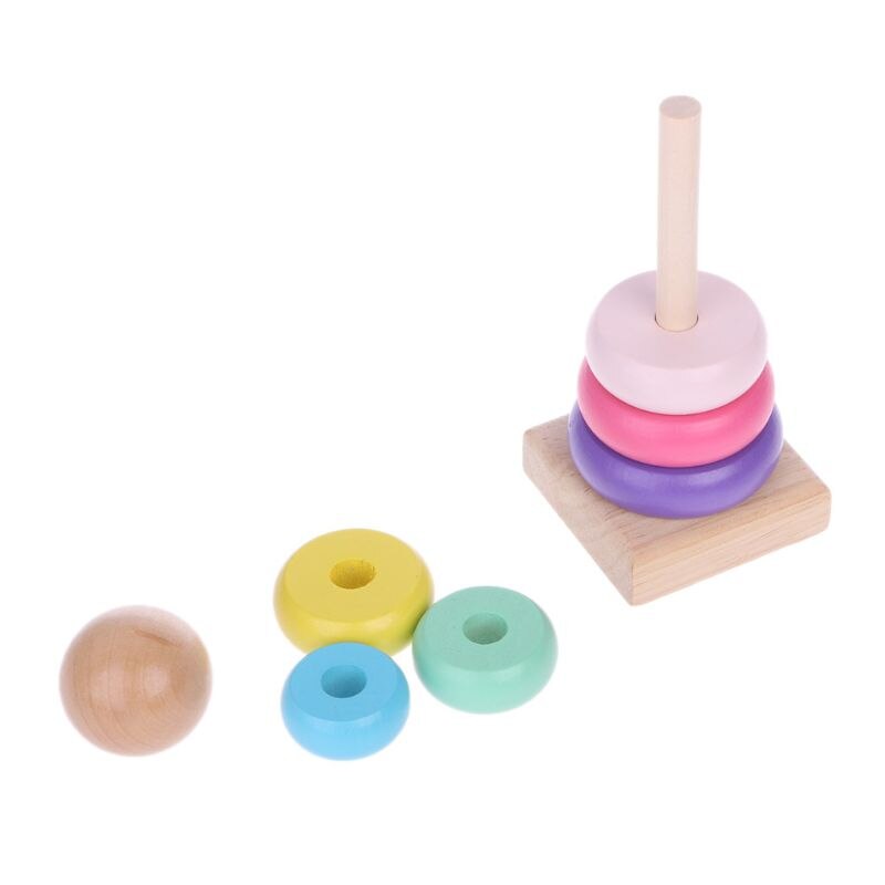 Children Rainbow Tower Ferrule - Kids Toys 2 Year Old ulasan dan harga