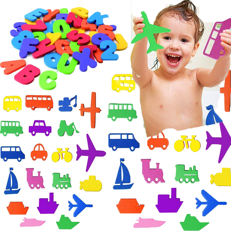 Baby Puzzle Bath Toy EVA Alpha - Bath Letter Number Foam ulasan dan harga