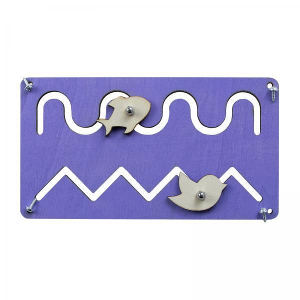 Montessori Wooden Busy Board A - Kids Toys 2 Year Old ulasan dan harga