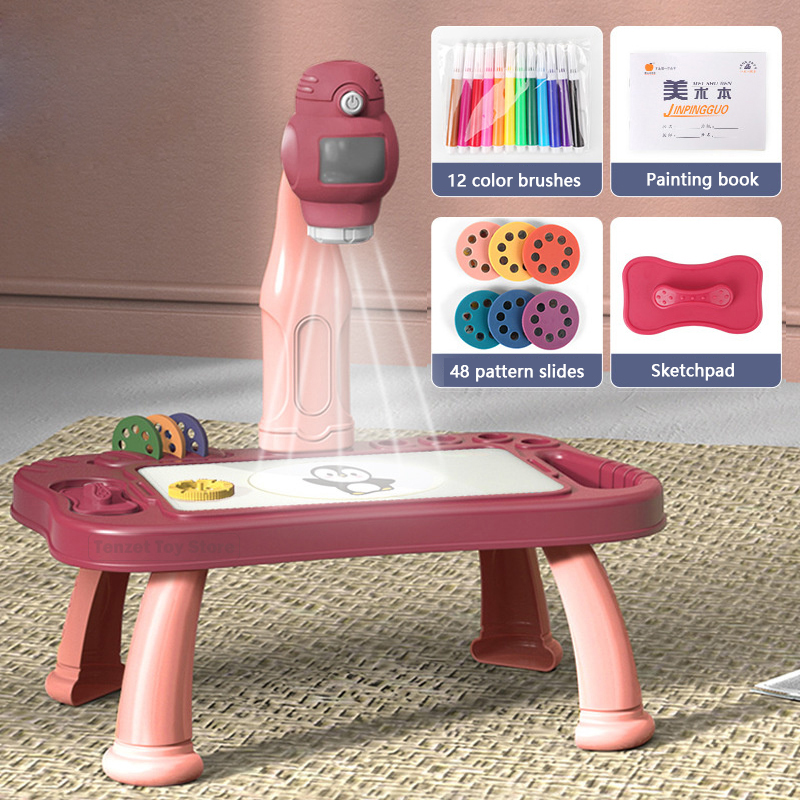 Smart Projector Kids Painting  - Kid Toys And Craft ulasan dan harga