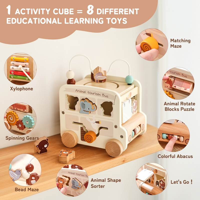 Montessori Wooden Children Toy - Kids Toys 2 Year Old ulasan dan harga