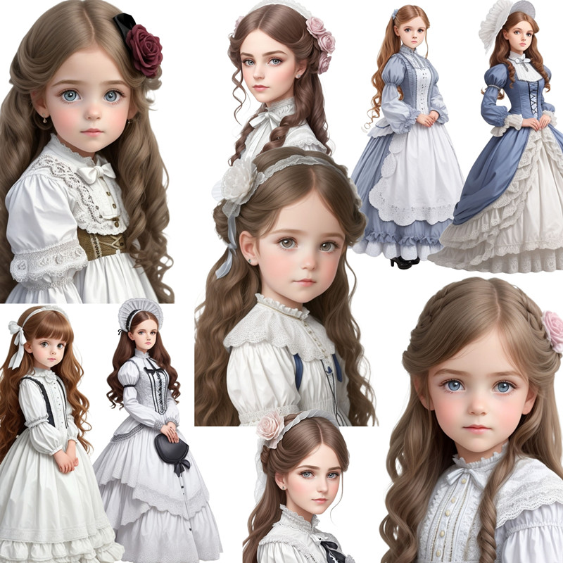 Victoria Little Girl Stickers  - Kids Toys Victoria ulasan dan harga
