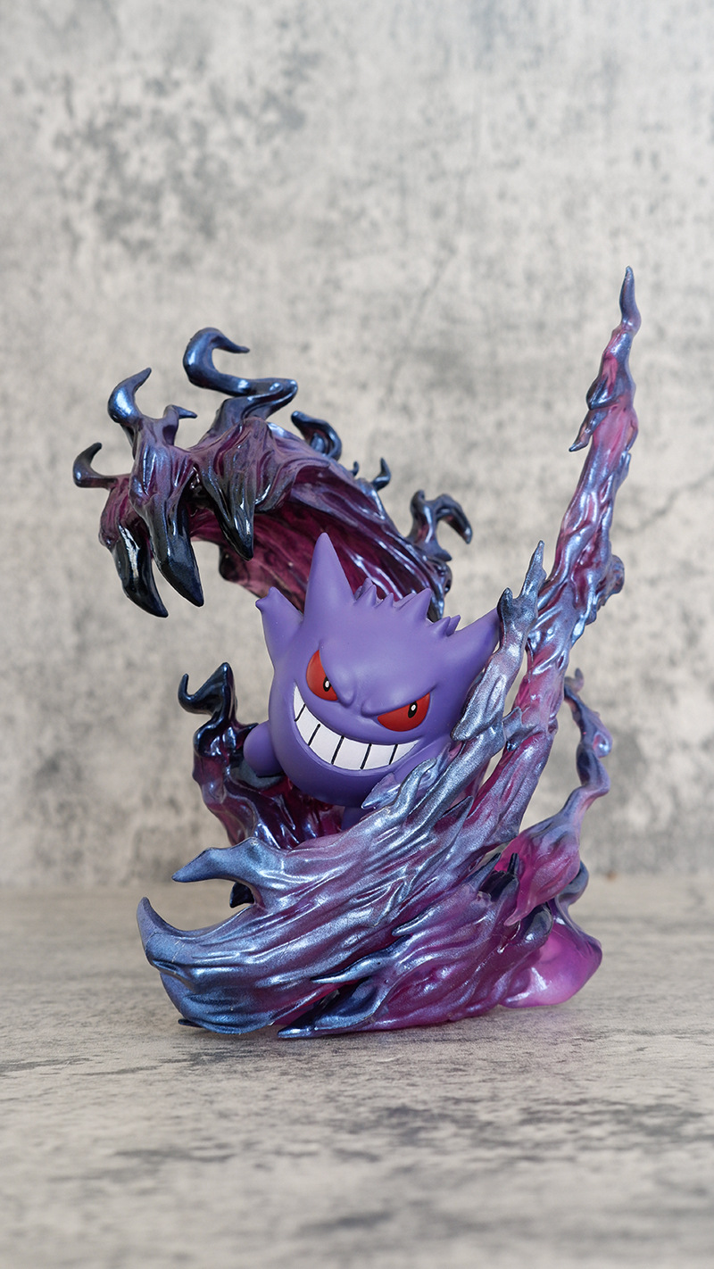 19cm Anime Pokemon Gengar Batt - Kids Toys Young ulasan dan harga
