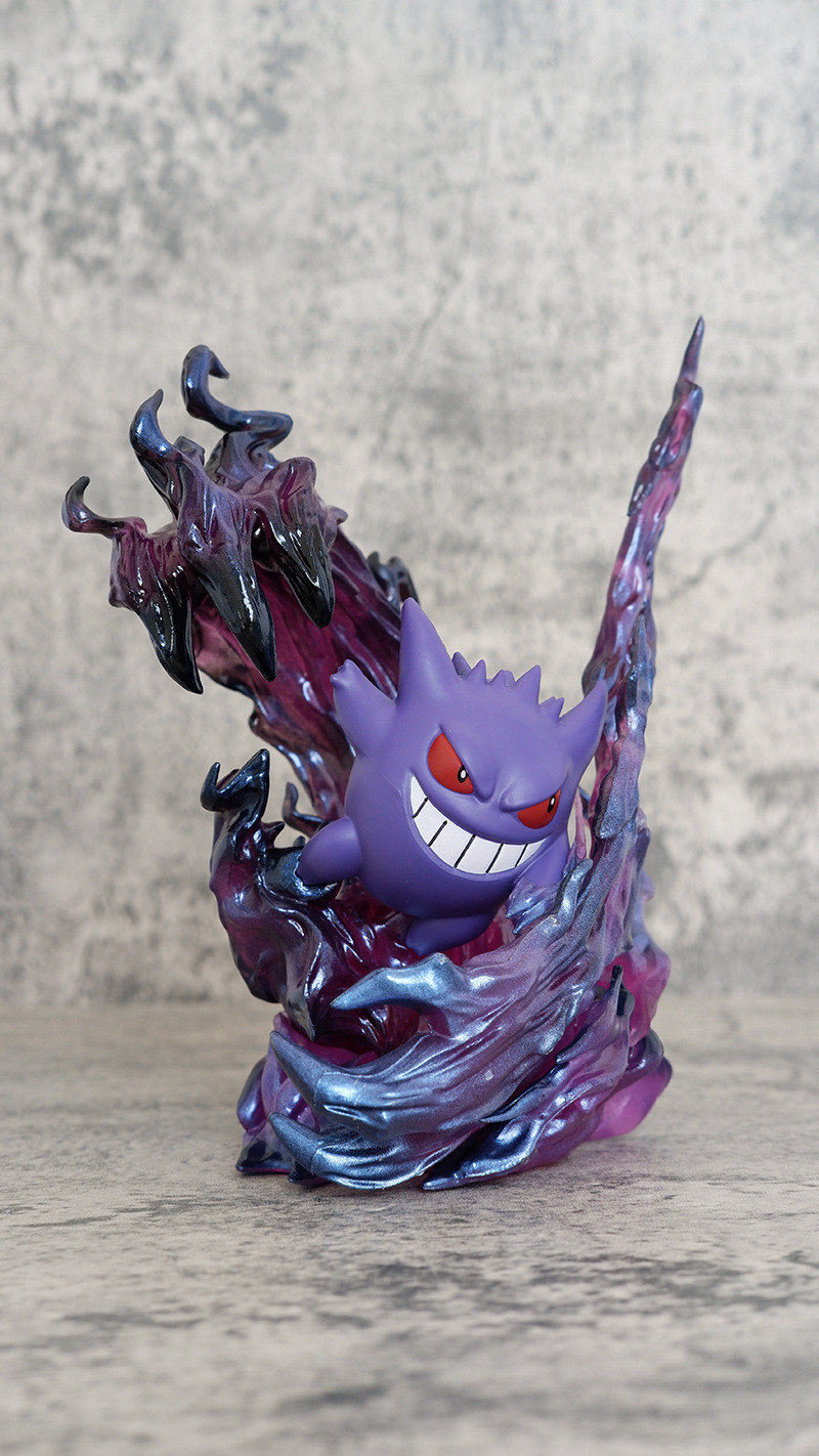 19cm Anime Pokemon Gengar Batt - Kids Toys Young ulasan dan harga