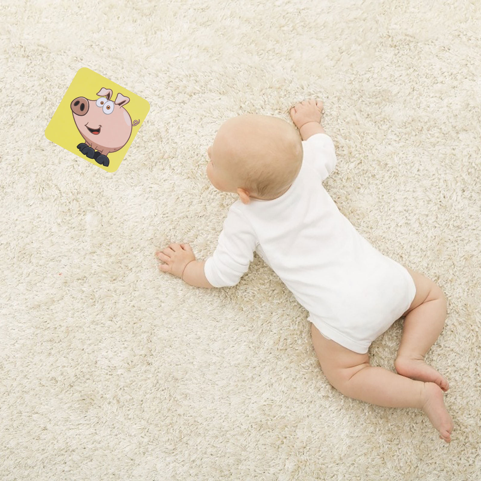 Visual Stimulus Cards Color Re - Kids Toys Quality ulasan dan harga