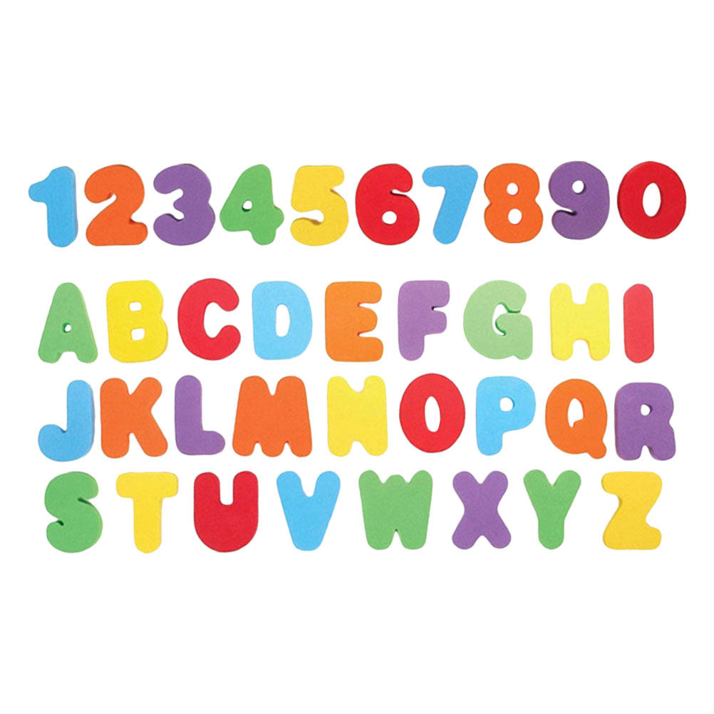 1Set Alphabet Number Bath Play - Bath Letter Number Foam ulasan dan harga