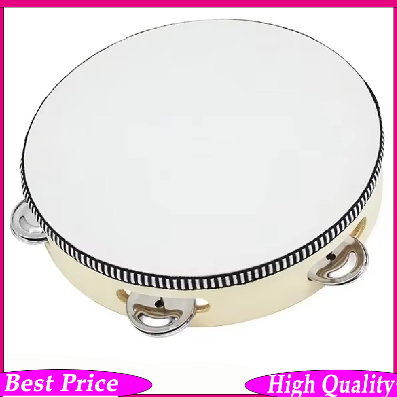 M MBAT 8inch Tambourine Drum H - Kids Toys Quality ulasan dan harga
