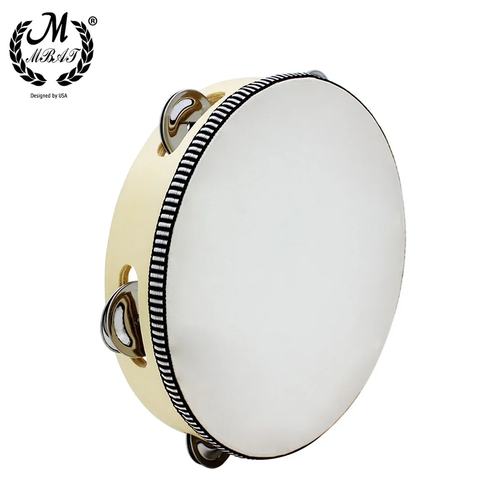 M MBAT 8inch Tambourine Drum H - Kids Toys Quality ulasan dan harga
