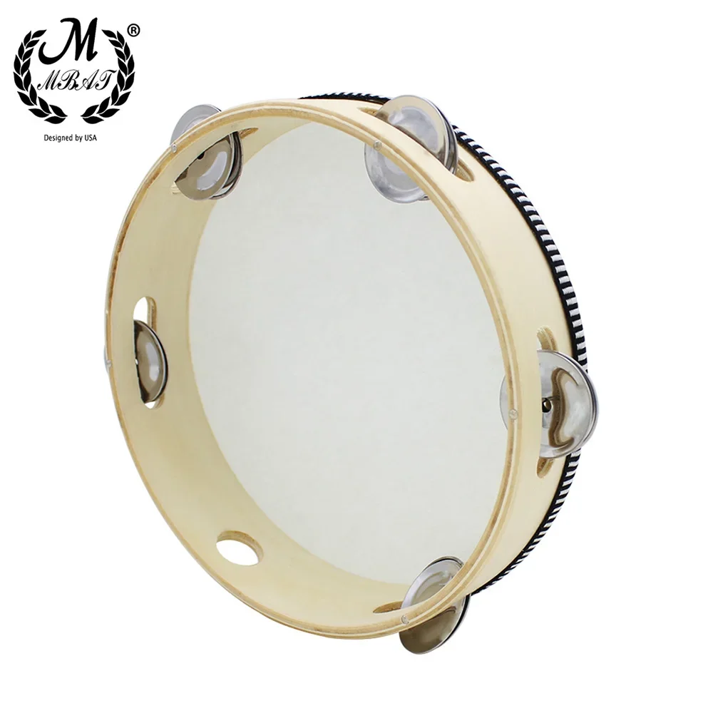 M MBAT 8inch Tambourine Drum H - Kids Toys Quality ulasan dan harga