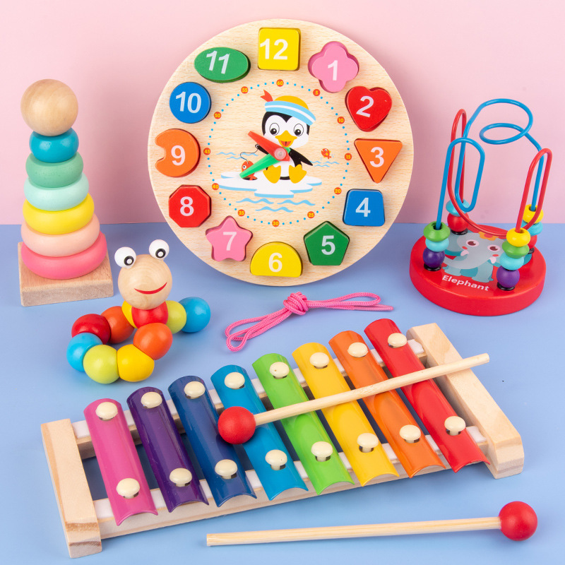 Montessori Baby Toys Kids 3D W - Kids Toys 2 Year Old ulasan dan harga
