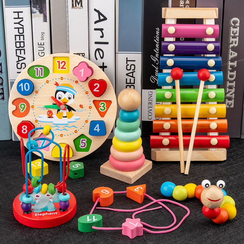 Montessori Baby Toys Kids 3D W - Kids Toys 2 Year Old ulasan dan harga