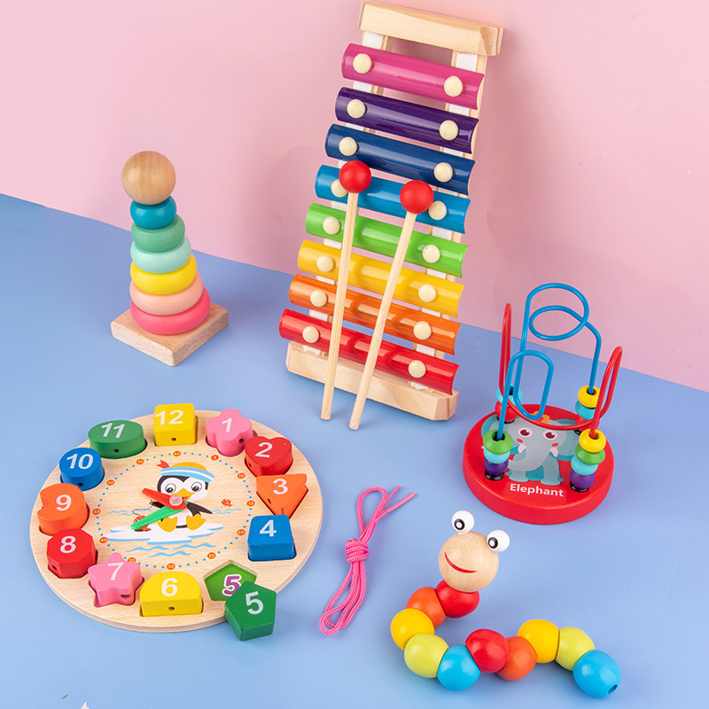 Montessori Baby Toys Kids 3D W - Kids Toys 2 Year Old ulasan dan harga