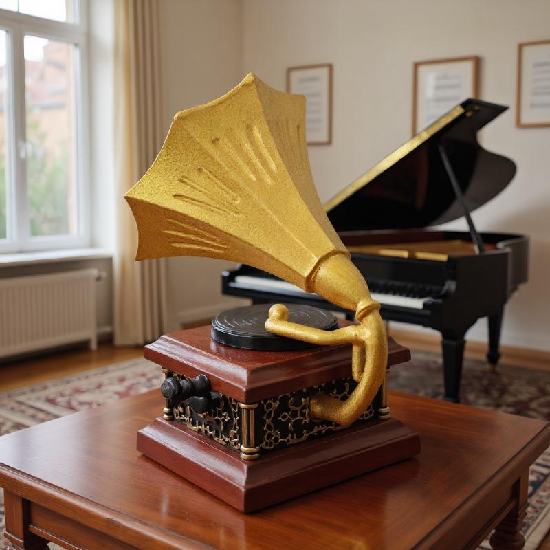 Dollhouse Vintage Phonograph M - Kids Toys House ulasan dan harga