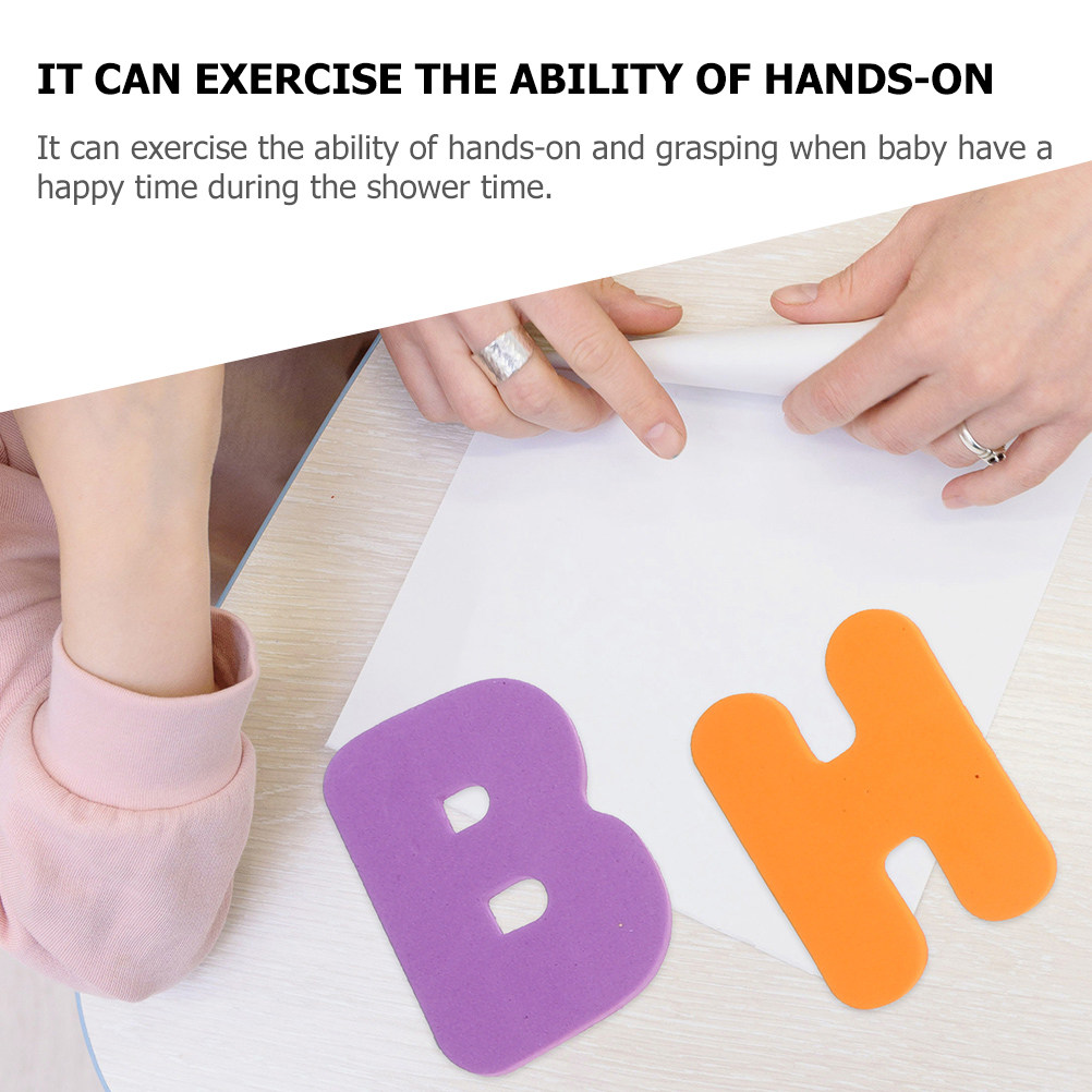2Sets Alphabet Number Eva Foam - Bath Letter Number Foam ulasan dan harga