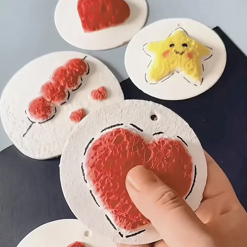 3D Magic Puffy Foam Texture Pa - Kid Toys And Craft ulasan dan harga