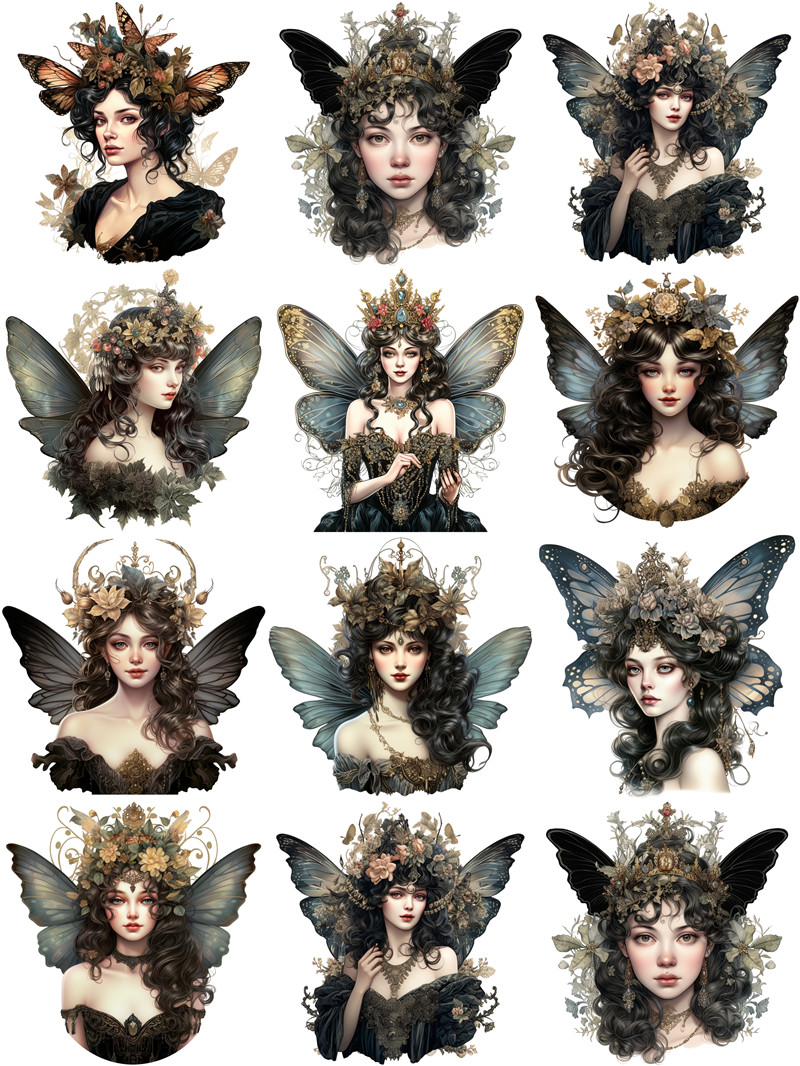 Victoria Elf Girl Stickers Cra - Kids Toys Victoria ulasan dan harga
