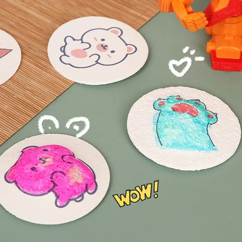 3D Puffy Foam Texture Painting - Kid Toys And Craft ulasan dan harga