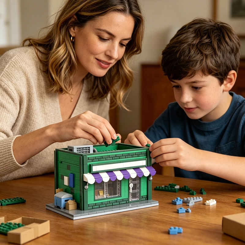 Building Blocks MOC Modular Mi - Kids Toys Store ulasan dan harga