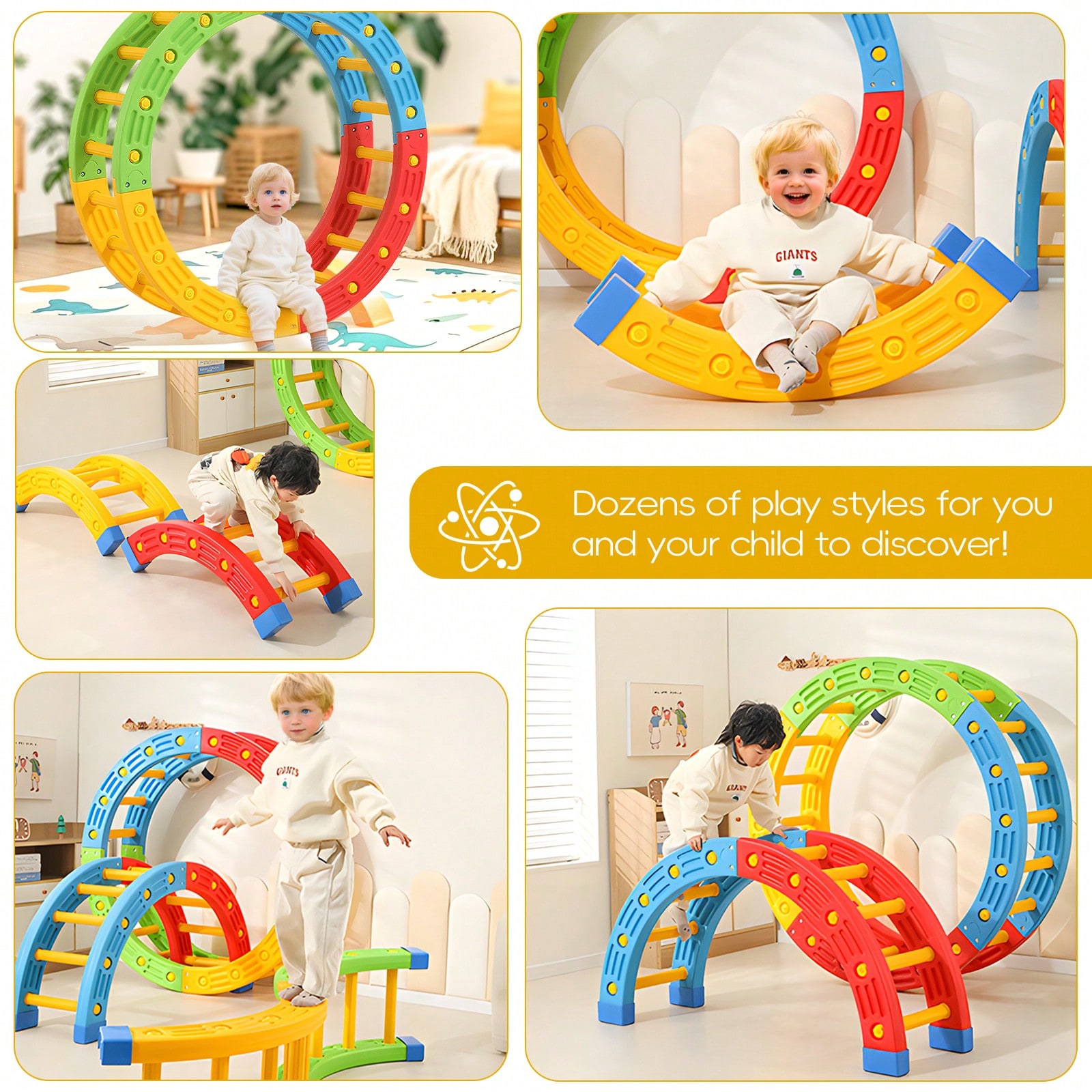 GCCSJ 2-In-1 Foldable Toddler  - Kids Toys 2 Year Old ulasan dan harga