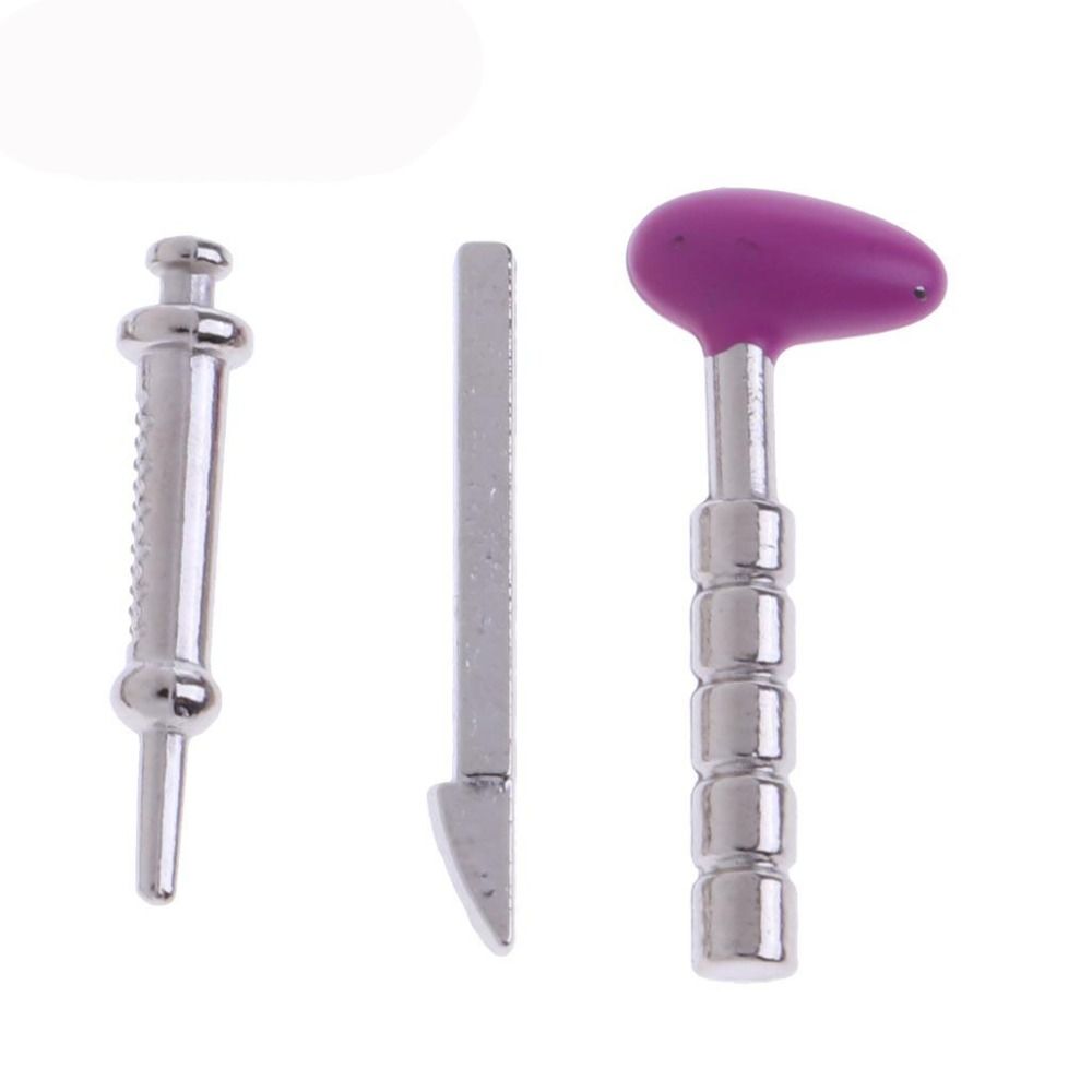 1/6 1/12 Scale Dollhouse Steth - Kids Toys Doctor Set ulasan dan harga