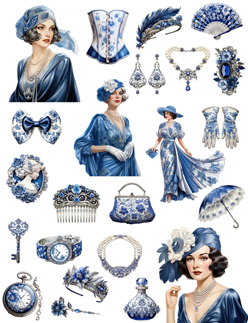 Blue Victoria Girl Stickers Cr - Kids Toys Victoria ulasan dan harga
