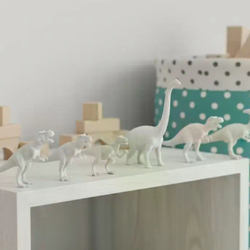 Dinosaur White Embryo Toy Set  - Kid Toys And Craft ulasan dan harga