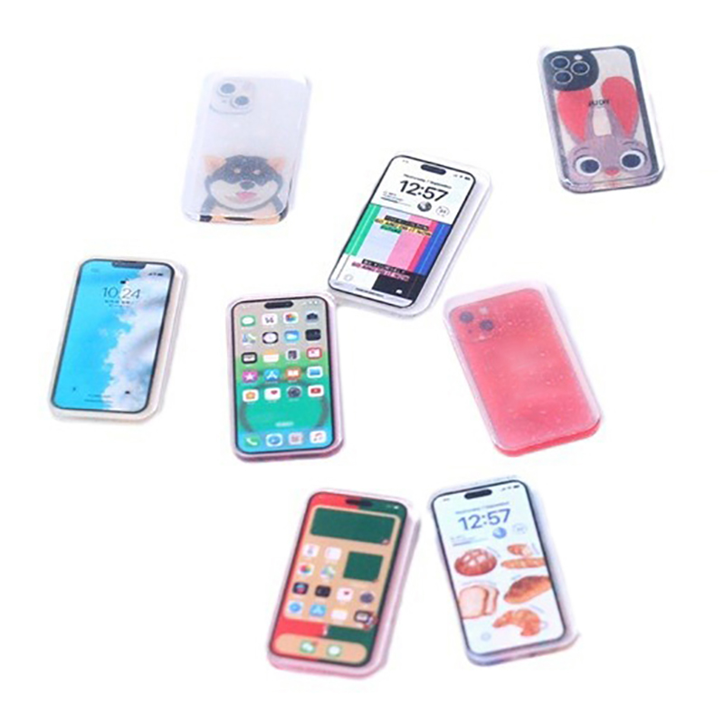 **5Pcs 1:12 Dollhouse Miniatur - Kids Toys Smartphone ulasan dan harga