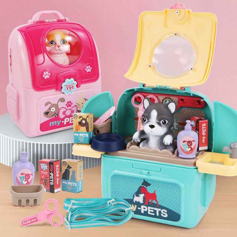 Pet Care Play Set Dog Grooming - Kids Toys Doctor Set ulasan dan harga